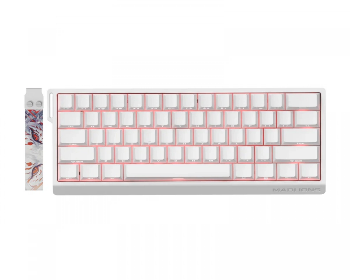 FGG MAD60 ANSI RGB Tangentbord [Magnetic Amber Pro] – Vit