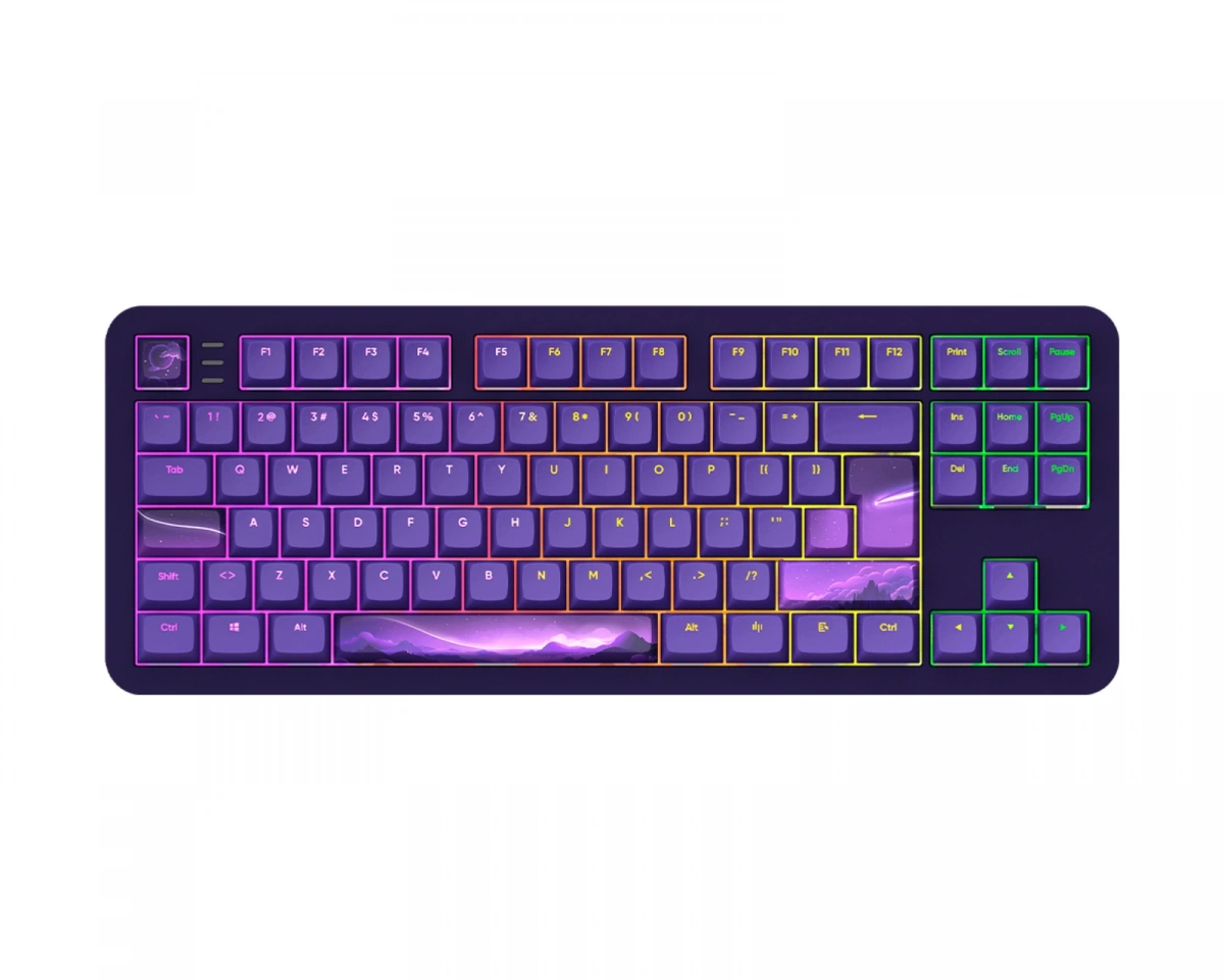 Dark Project ALU87 Gaming Tangentbord - Celestial [g3ms Voidstone]