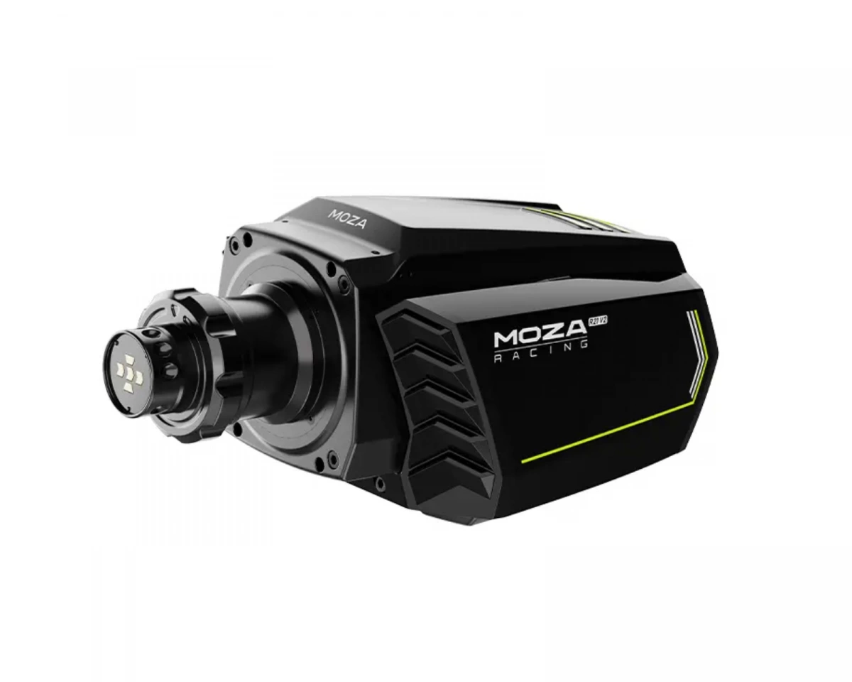 Moza Racing R21 V2 Direct Drive Wheelbase - Svart Servomotor Rattbas