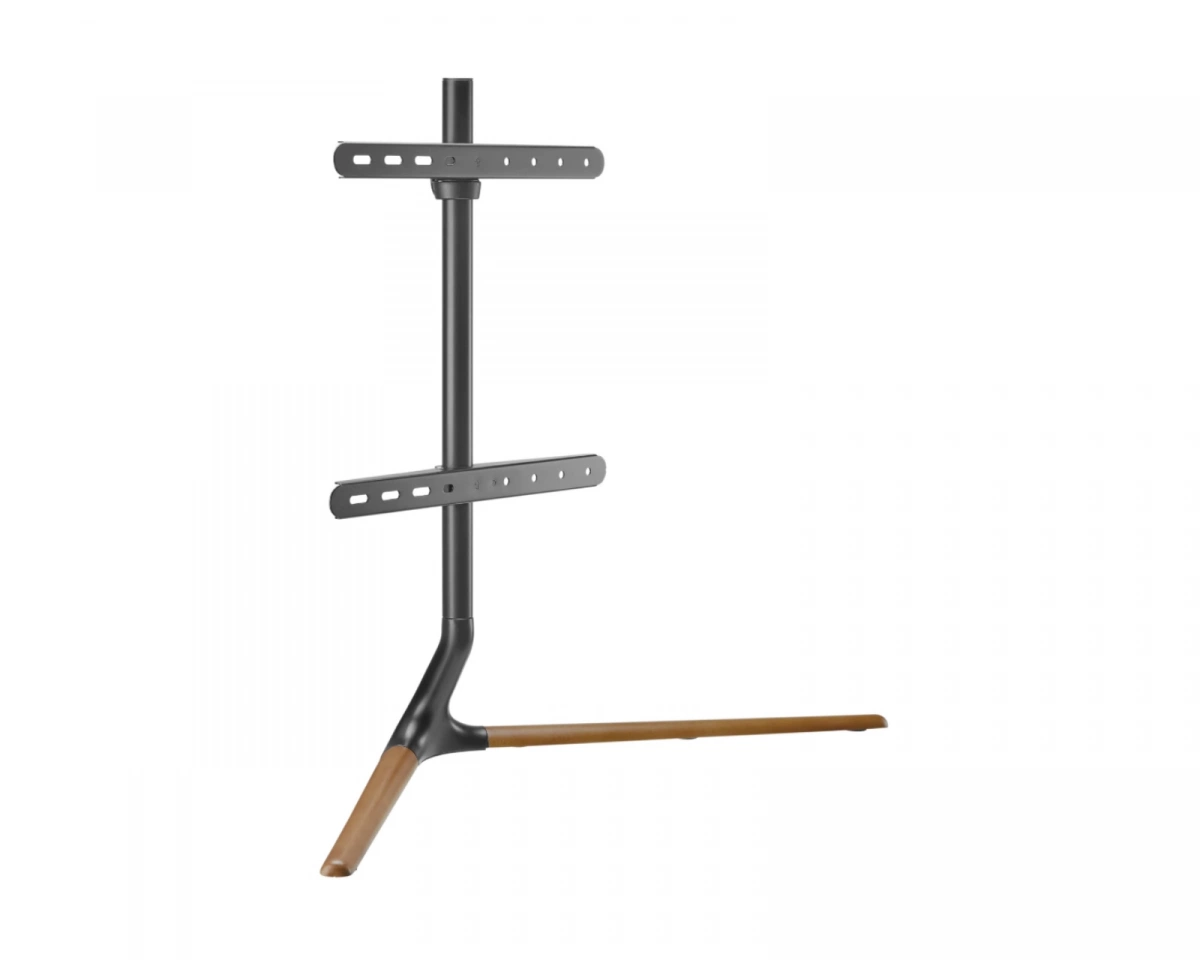 MaxMount Bordsstativ för TV 45"-65" – Svart/Valnöt