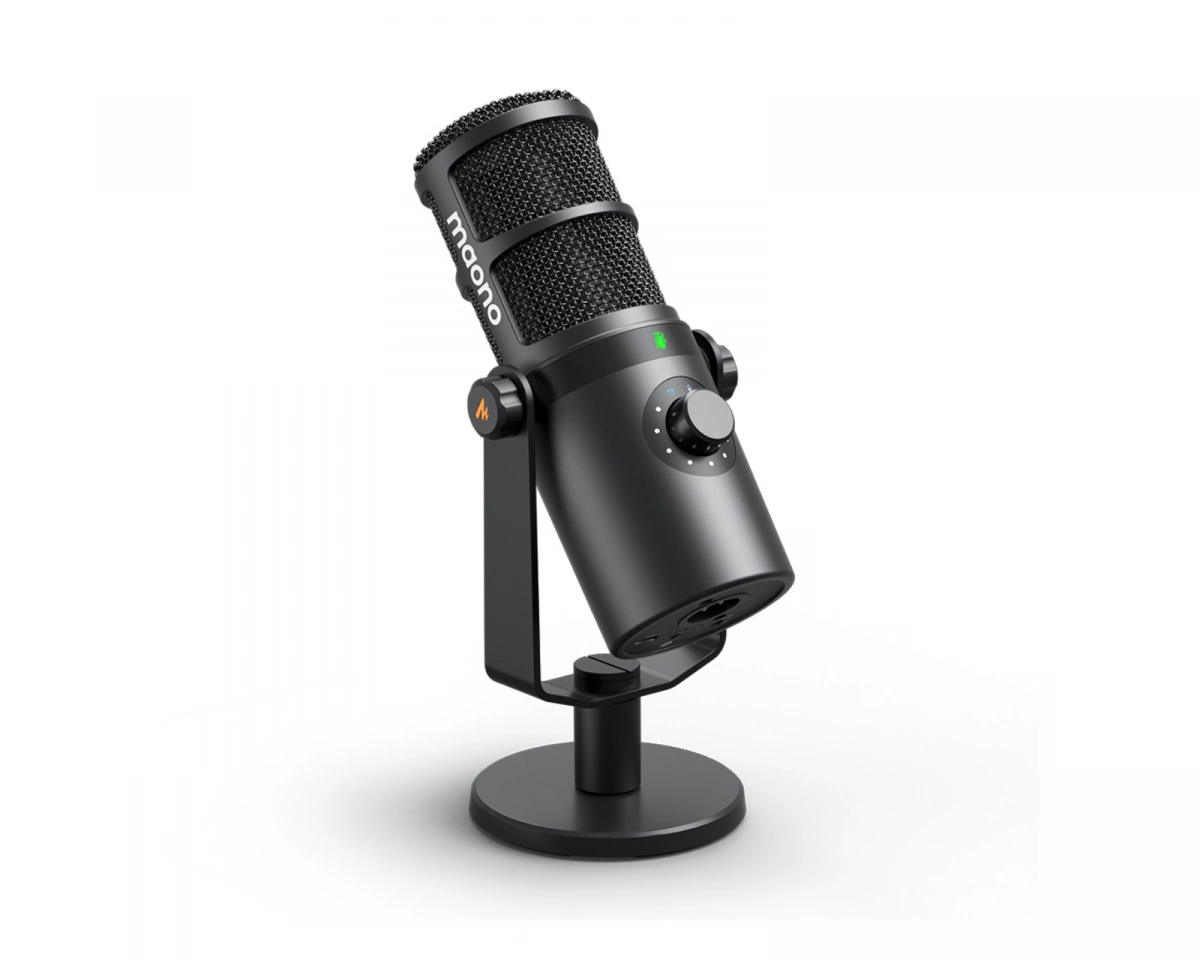 Maono PD400X USB/XLR Mikrofon - Dynamisk Mikrofon - Svart (DEMO)