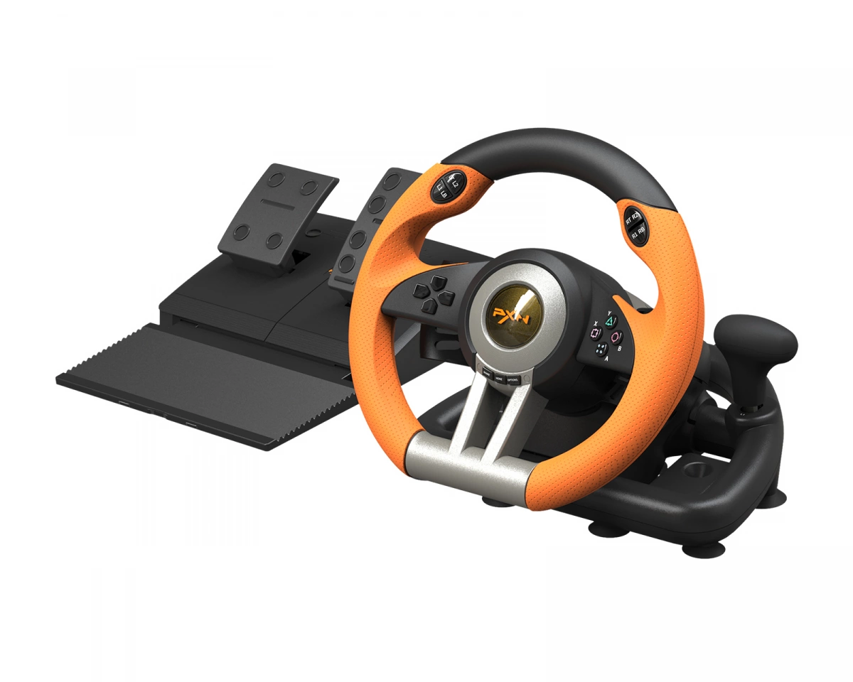 PXN V3 PRO Gaming Racing Bundle - Orange