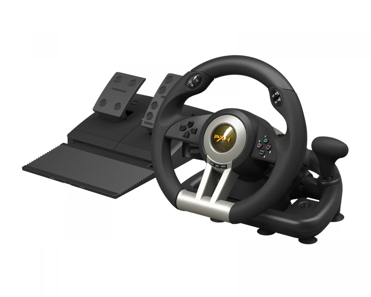 PXN V3 PRO Gaming Racing Bundle - Black