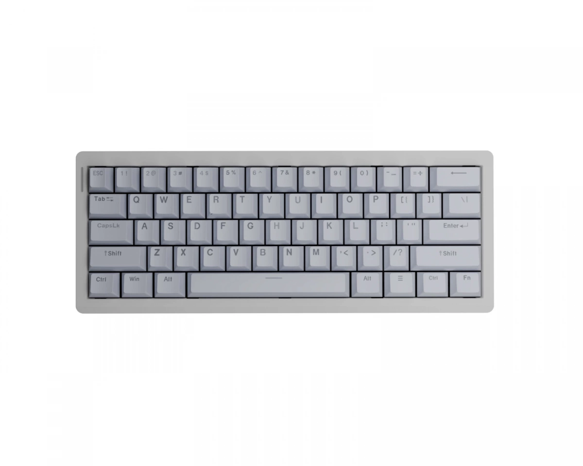 Wraith W60 Gaming Tangentbord - Vitt [Hall Effect]