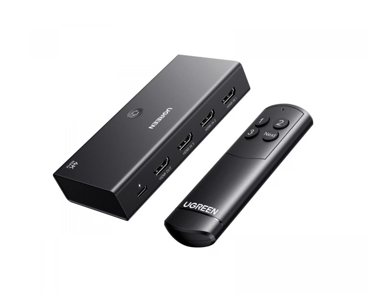 UGREEN HDMI Switch 3 In 1 Out