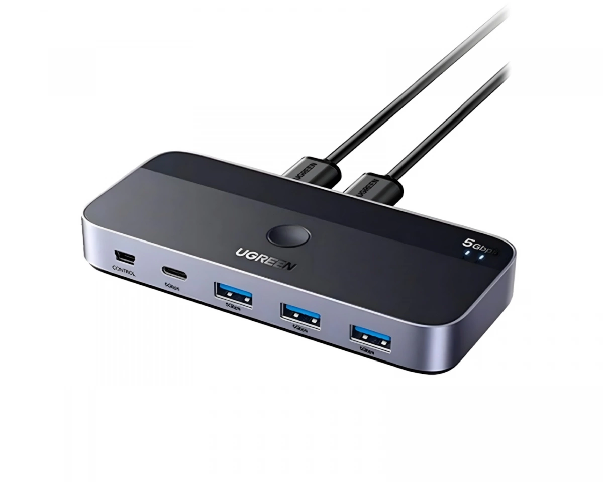 UGREEN USB 3.0 Sharing Switch 2 In 4 Out USB Hub