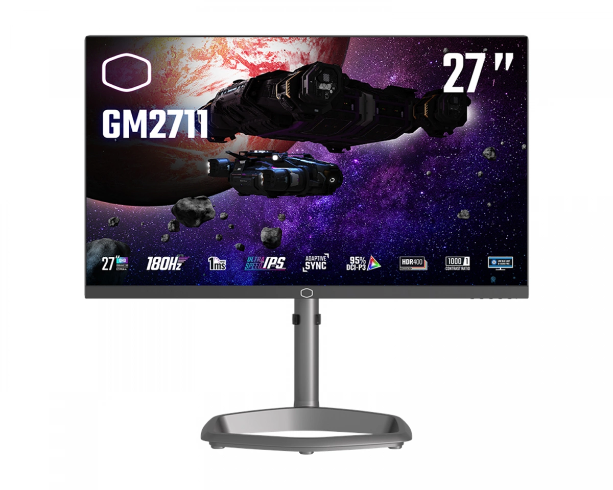 Cooler Master GM2711 27" QHD 180Hz 1ms IPS Gamingskärm