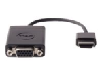 Dell - Videokort - 15 pin D-Sub (DB-15) hona till HDMI hane
