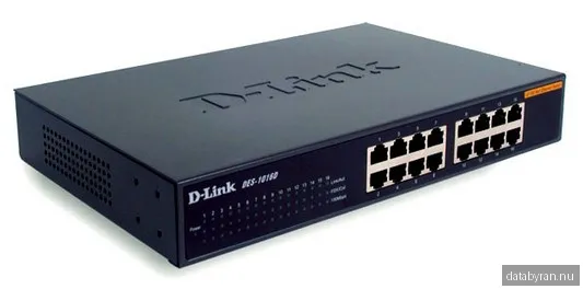 D-Link DES-1016D, 16-port 100 Mbit