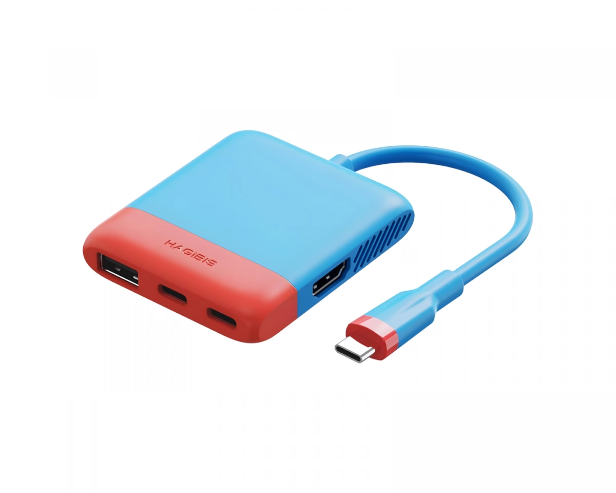 Hagibis Switch 4K Video Capture-kort - Röd/Blå (DEMO)