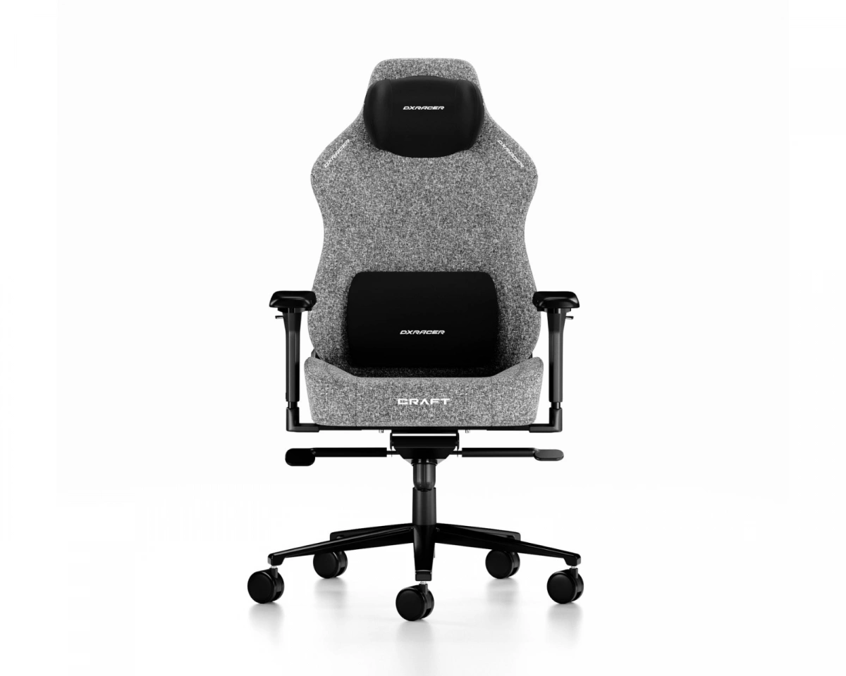 DXRacer CRAFT Gamingstol Grå Tyg XL