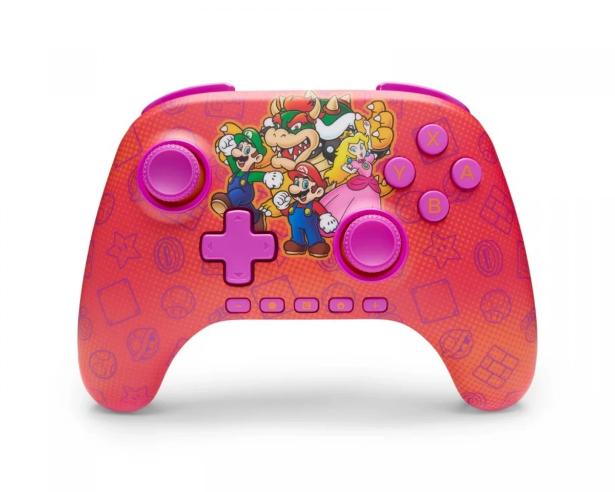 PowerA Advantage Nintendo Switch trådlös handkontroll Mario & Friends