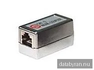 Skarvkontakt Cat5e Deltaco, FTP (skärmad), hona-hona - Silver