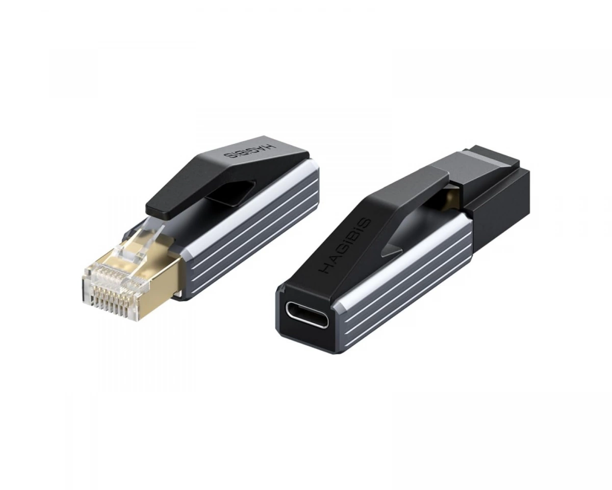 Hagibis USB-C till Ethernet RJ45 Adapter 1000Mbps