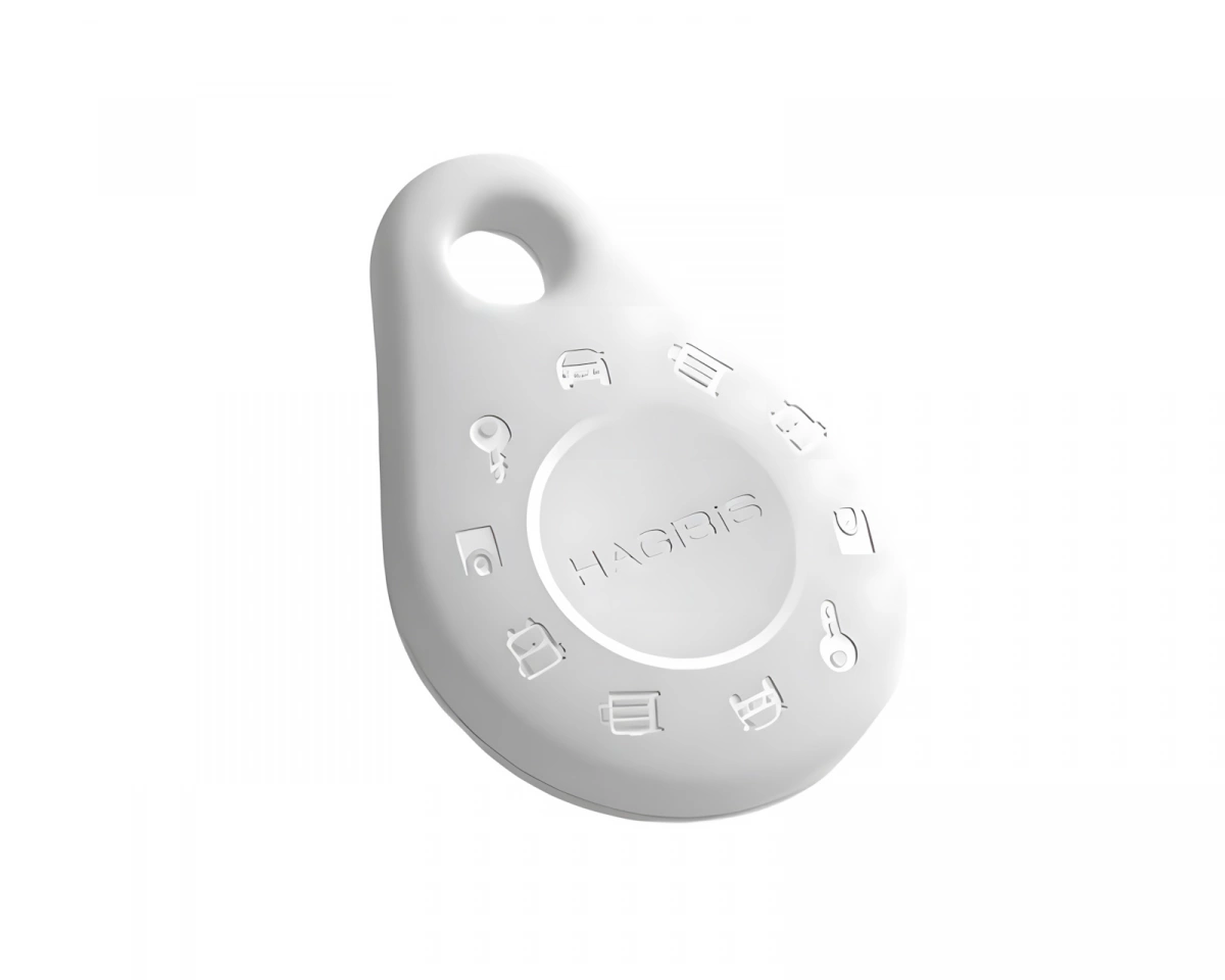 Hagibis Intelligent Spårare Kompatibel med iOS – Vit