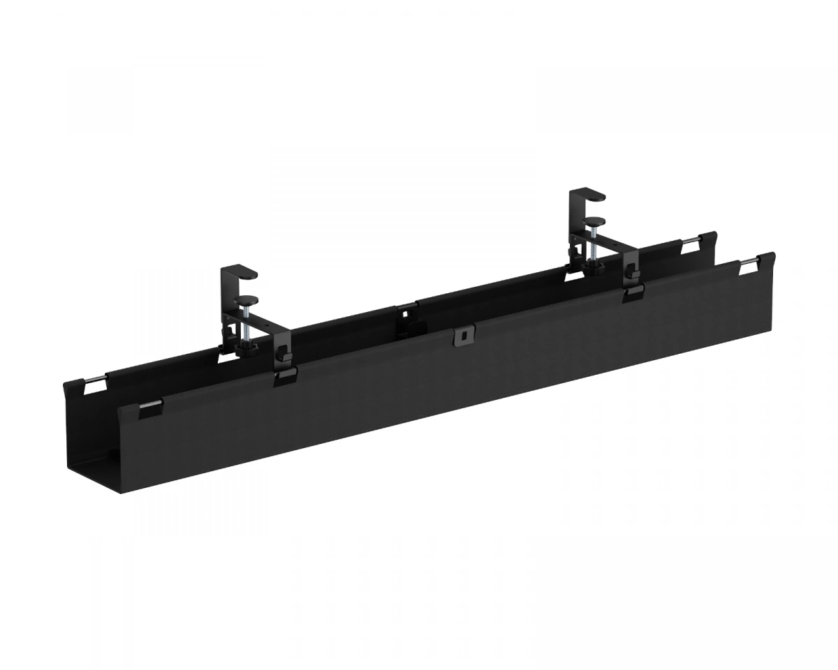 MaxMount Kabelkanal med bordsfäste - 120 cm