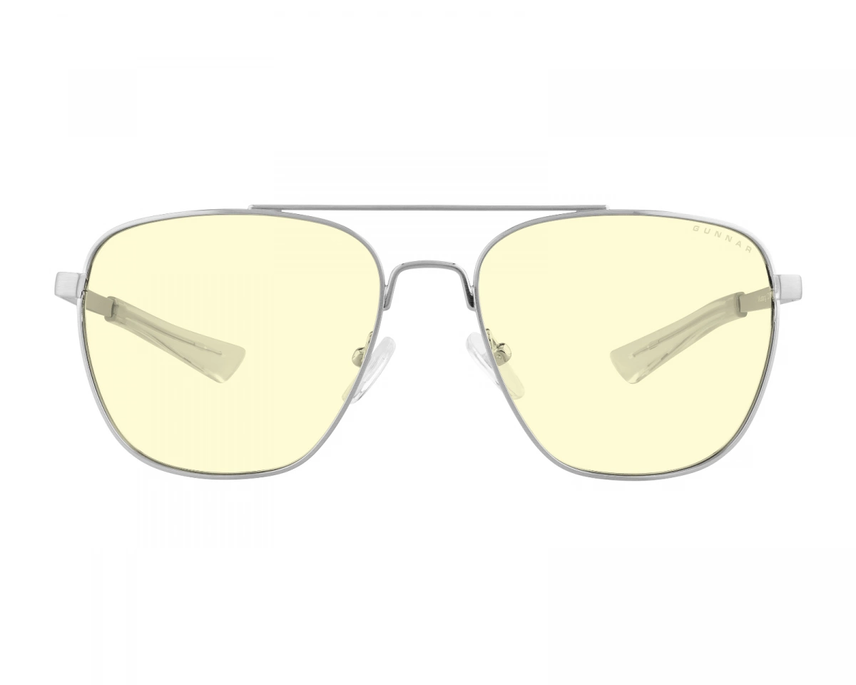 Gunnar Optiks Mustang - Chrome - Amber