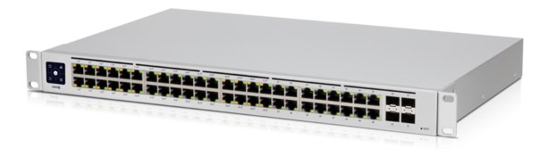 Ubiquiti Networks UniFi USW-48-POE Gen2, 48-port Gigabit med 32xPoE+, 4xSFP, 195W