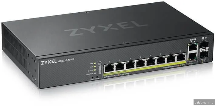 Zyxel GS2220-10 10-Portars PoE 180W Switch