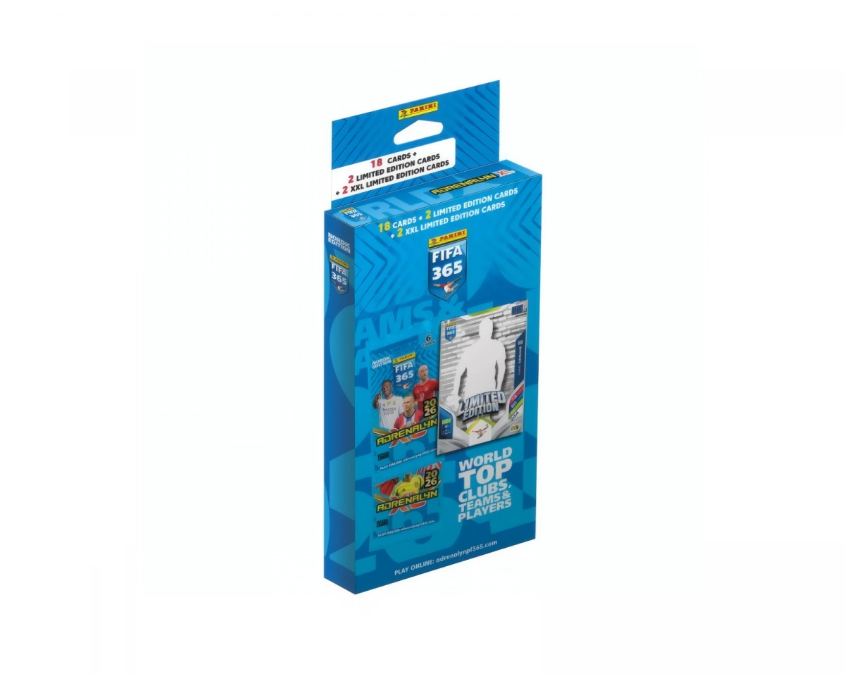 Panini FIFA 365 AdrenXL 2026 XXL blisterförpackning