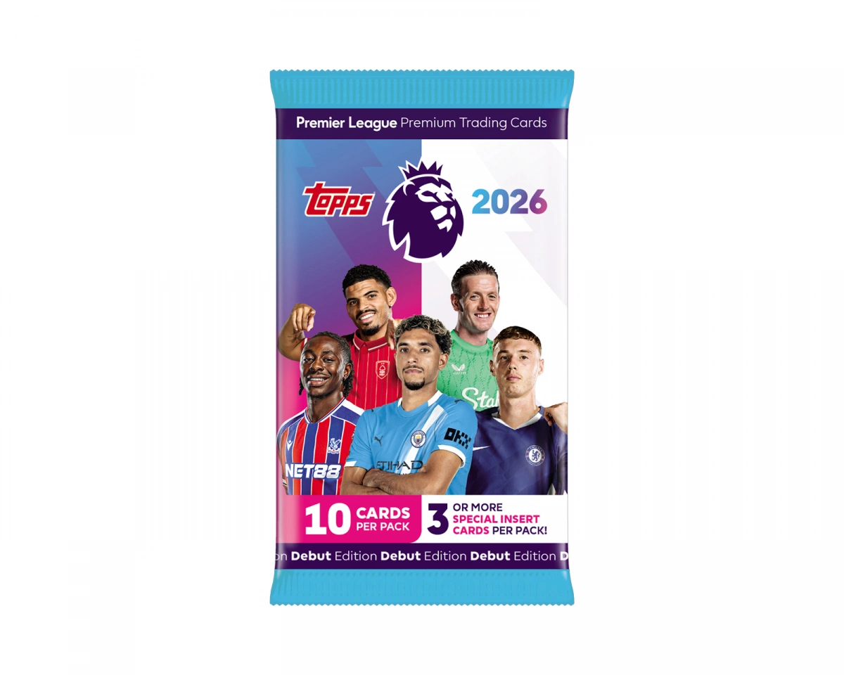 Topps Premier League Cards 25/26 Booster - Fotbollskort