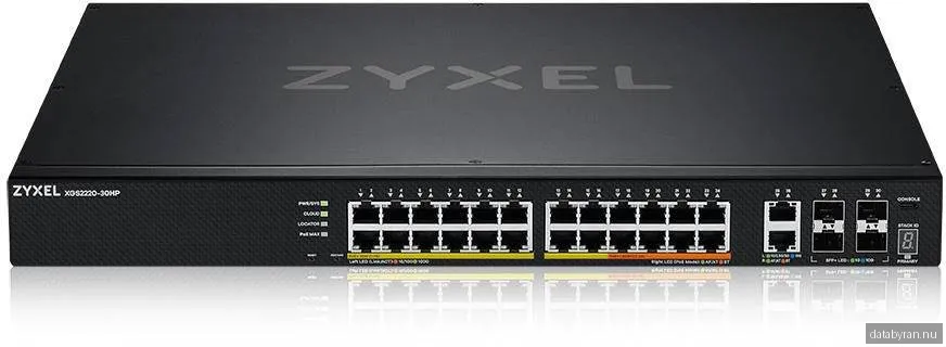 Zyxel Nebula XGS2220 24-Port 2x10G 4xSFP+ PoE 400W Switch