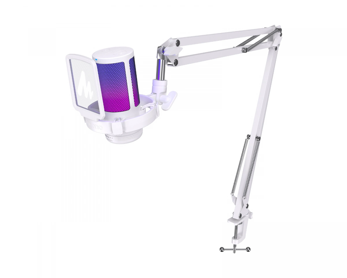 Maono DGM20S - USB RGB Gamingmikrofon Kit - Svart