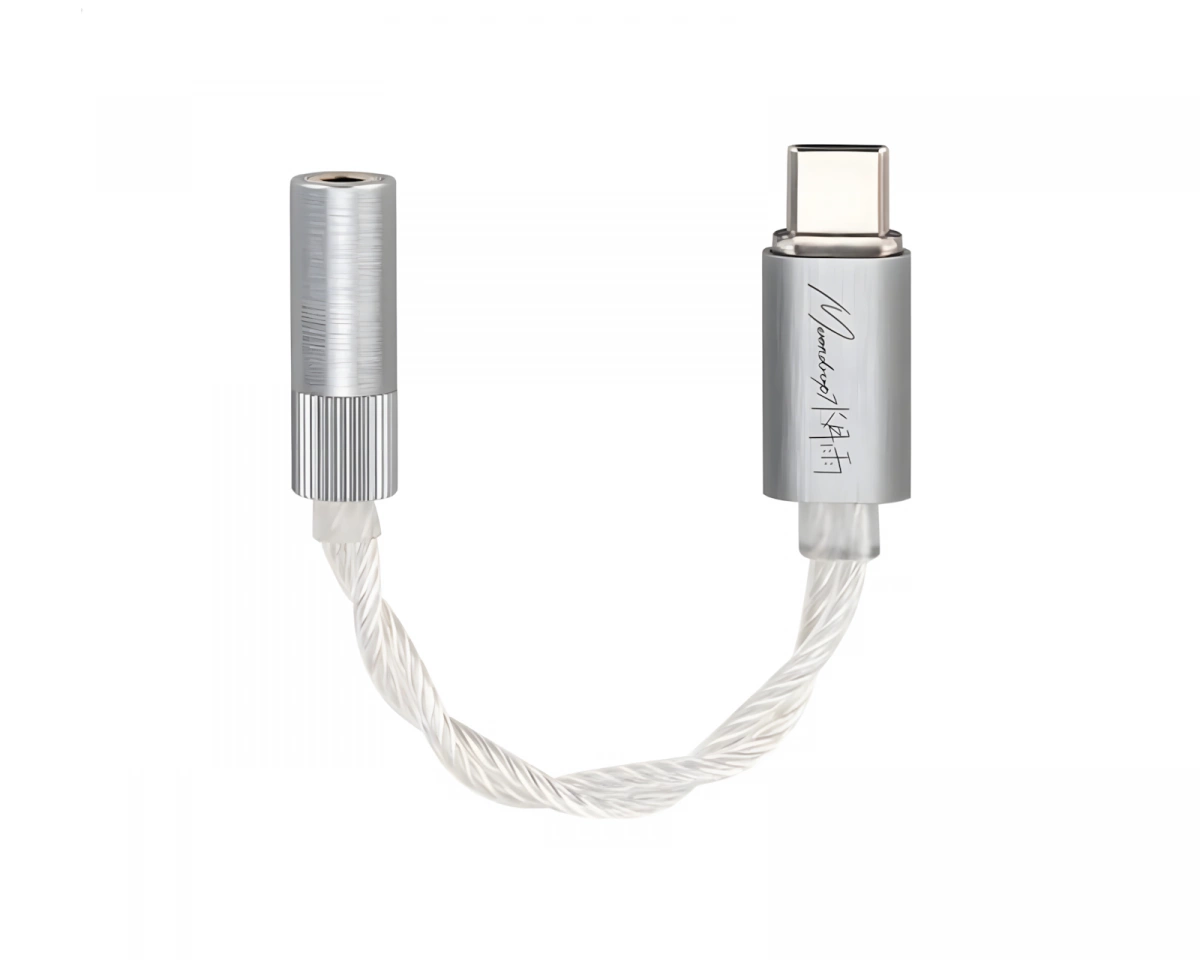 MoonDrop Echo-A USB-C till 3,5 mm Adapter - Portabel DAC/AMP med Mikrofon
