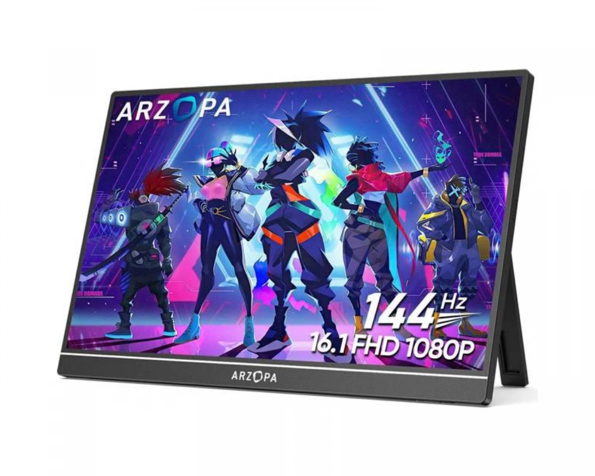 Arzopa Z1FC 16.1" 144Hz HD Portabel Skärm - Svart