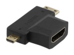 DELTACO HDMI-22G - HDMI-adapter
