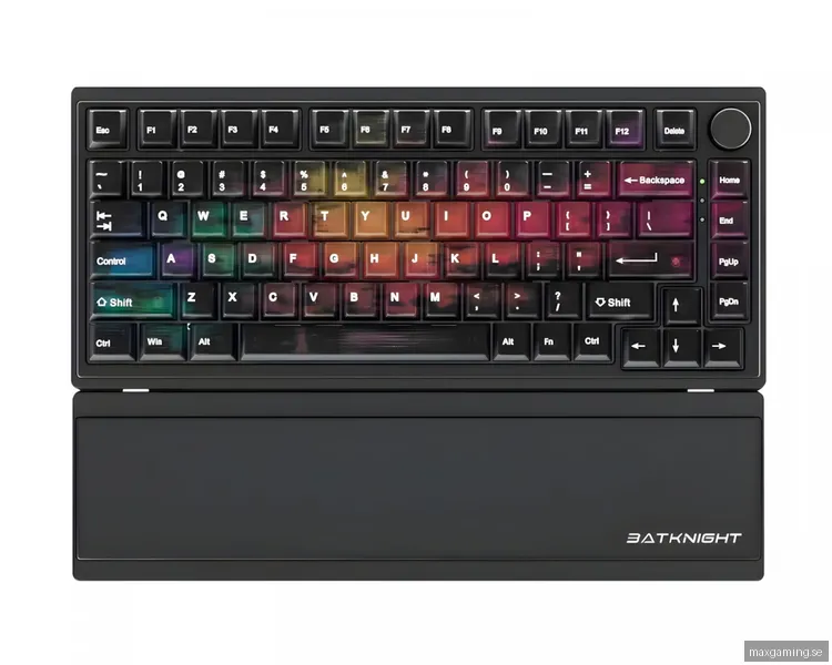 BatKnight Dream 75HE RGB Tangentbord ANSI - Transparent