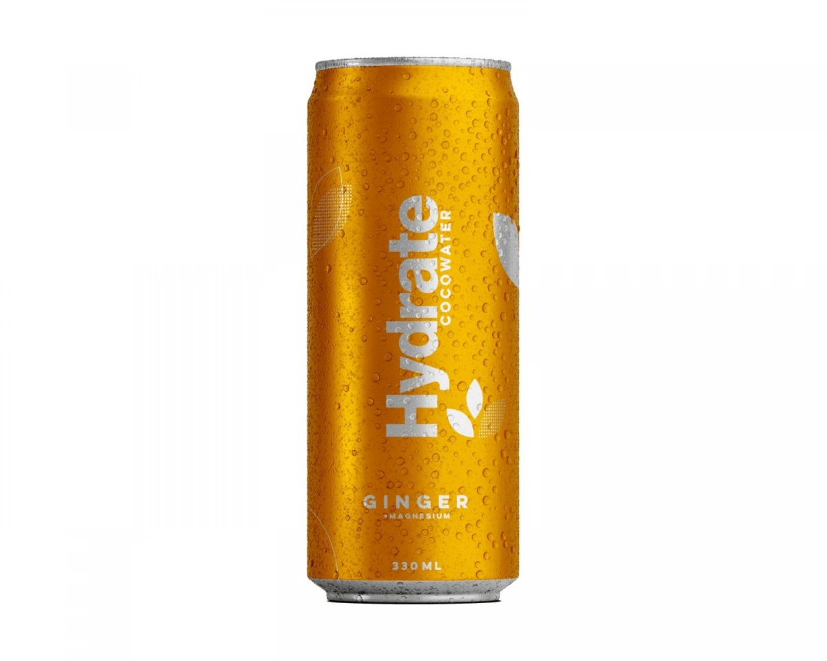 Hydrate Sparkling Cocowater 330ml Ginger (Inkl. pant)