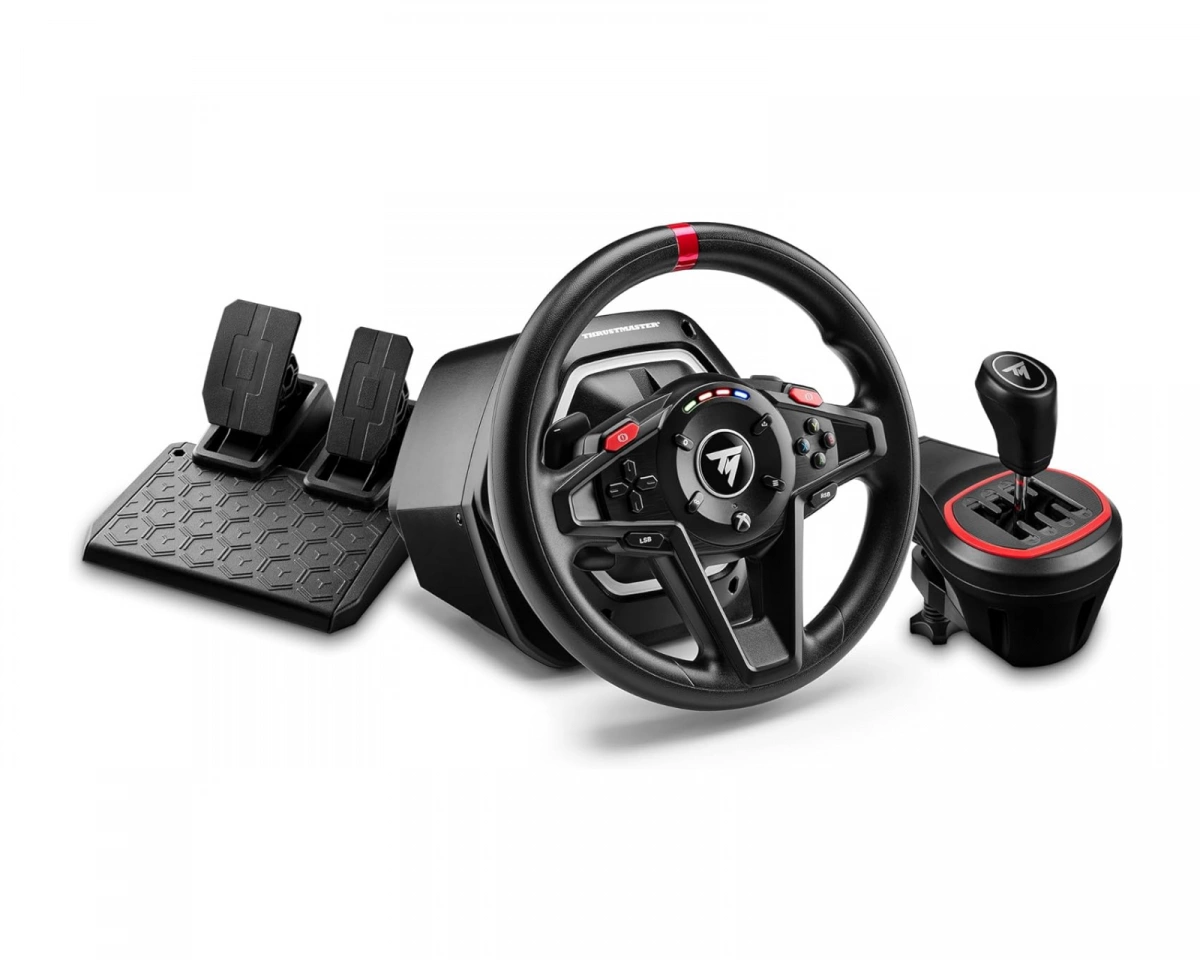 Thrustmaster T128‑X Shifter Pack - Ratt, pedaler & växelspak (PC/Xbox)