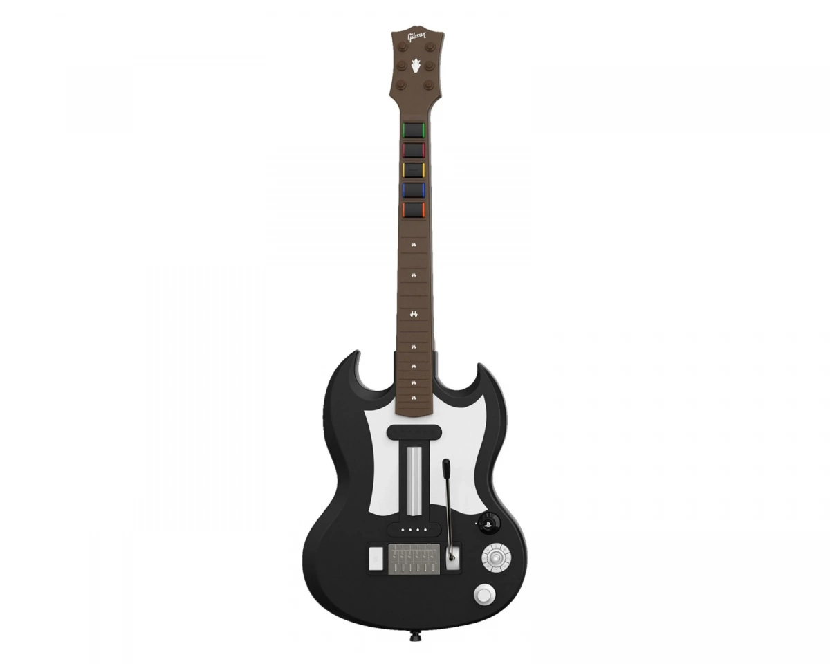 CRKD Gibson SG Gitarrkontroll - Svart 20-årsjubileumsutgåva (PS5/PC)