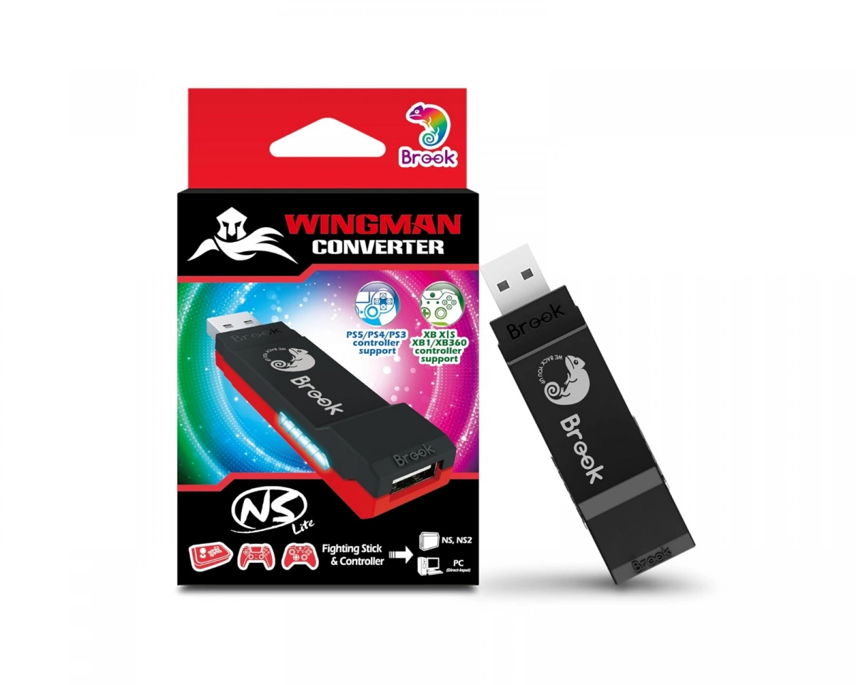 Brook Gaming Wingman Nintendo Swich 1 & 2 - Wired Controller