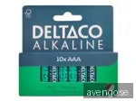 Deltaco battery - 10 x AAA / LR03 - Alkaline