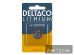 Deltaco battery x CR2032 - Li