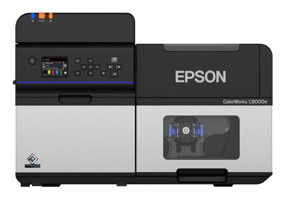 Epson ColorWorks C8000e (bk), bläckstråle färg, USB/LAN