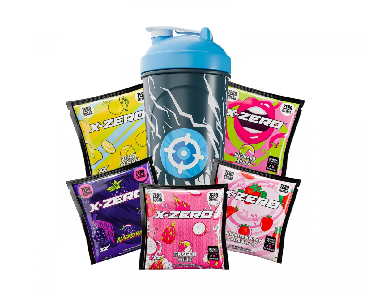 X-Gamer X-Zero 3rd Sample Pack + Shaker (10 Serveringar)