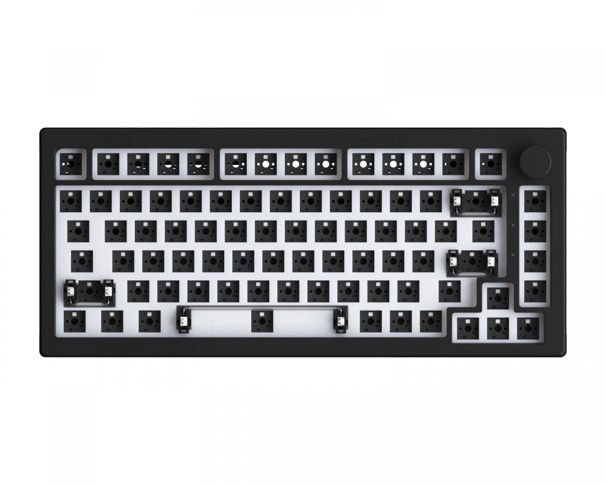 Akko 5075S 75% RGB QMK Barebone ISO - Svart (DEMO)