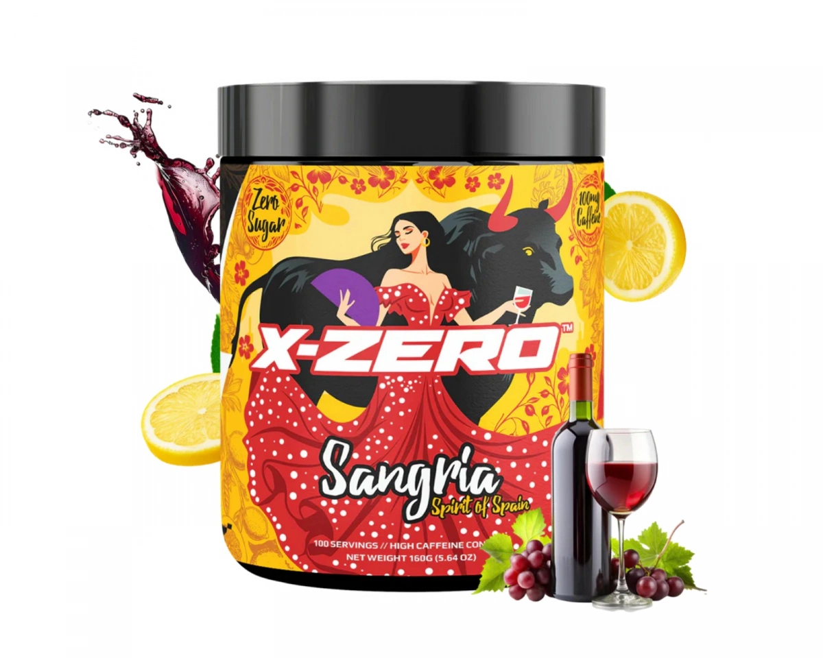 X-Gamer X-Zero Sangria - 100 Serveringar