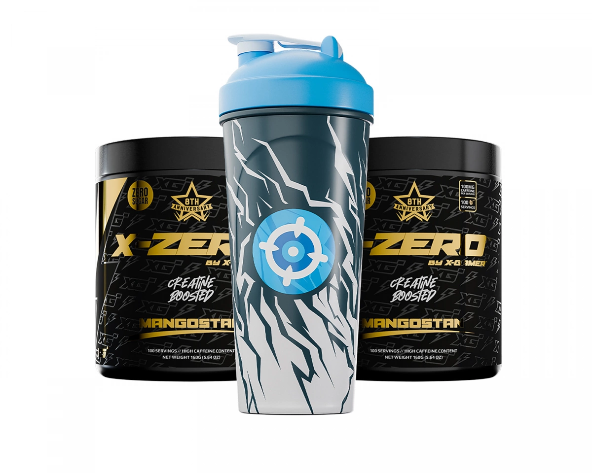 X-Gamer X-Zero Mangostan med Kreatin - 2 x 100 Serveringar