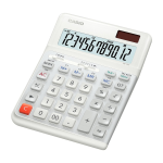 Bordsräknare CASIO DE-12E-WE