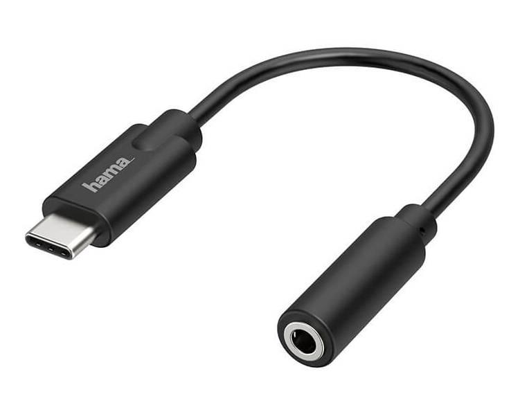 Adapter HAMA USB-C till 3,5mm