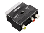 Hama - Videokort - SCART hane till RCA x 3 hona