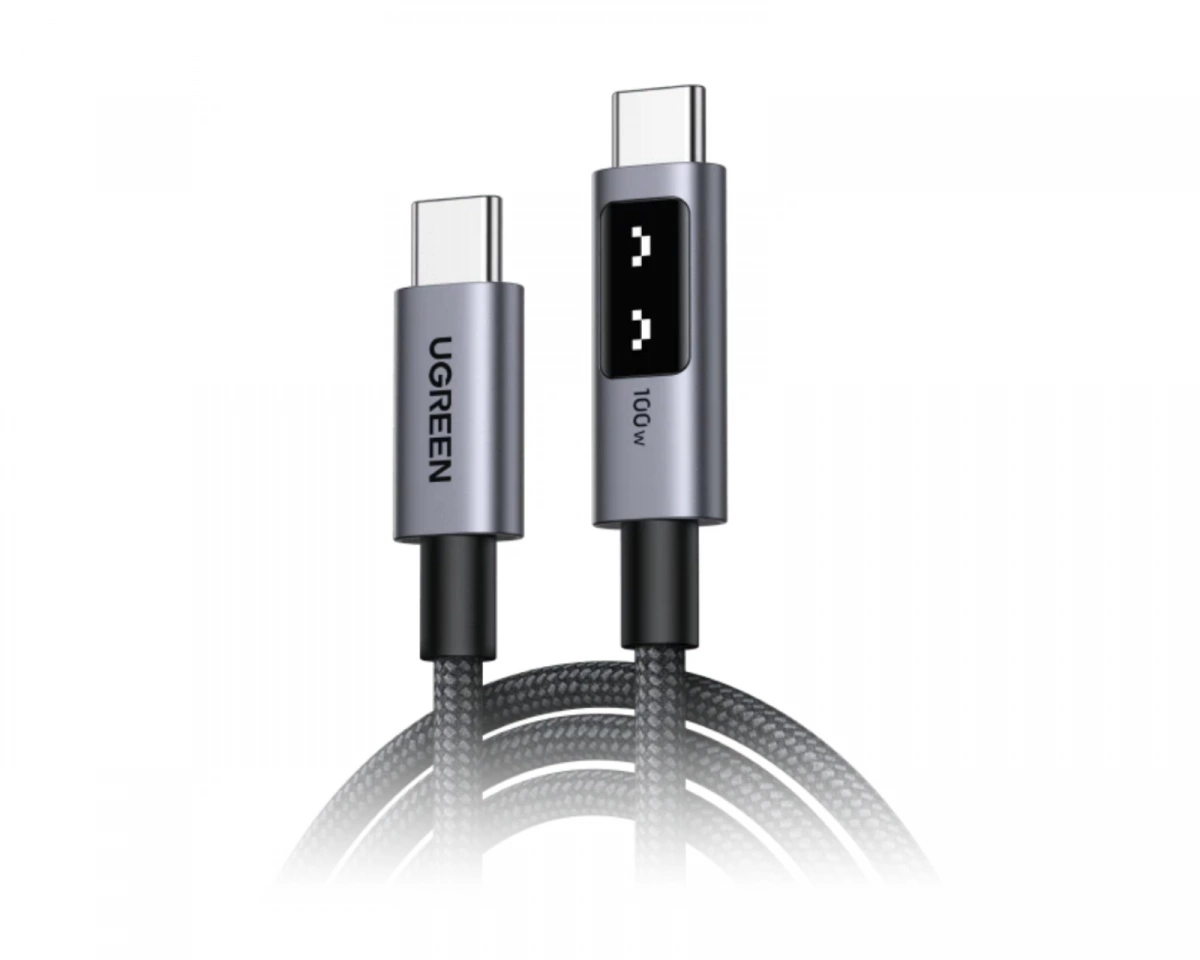 UGREEN Uno USB-C <-> USB-C - PD- 2m - Black