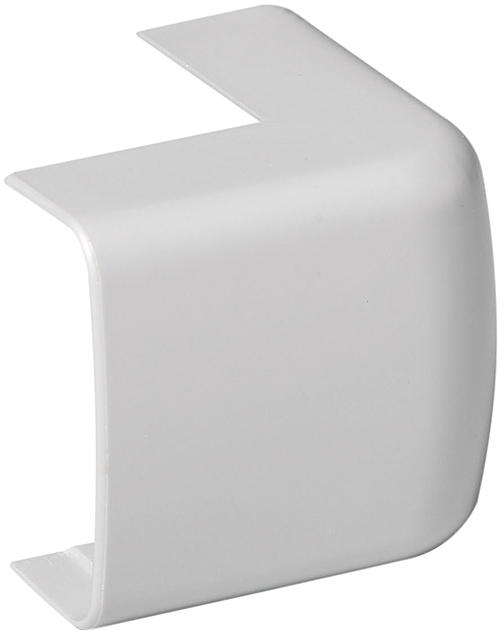 Ytterhörn till kabellist/minikanal OptiLine R9003, 25x60 mm - Vit
