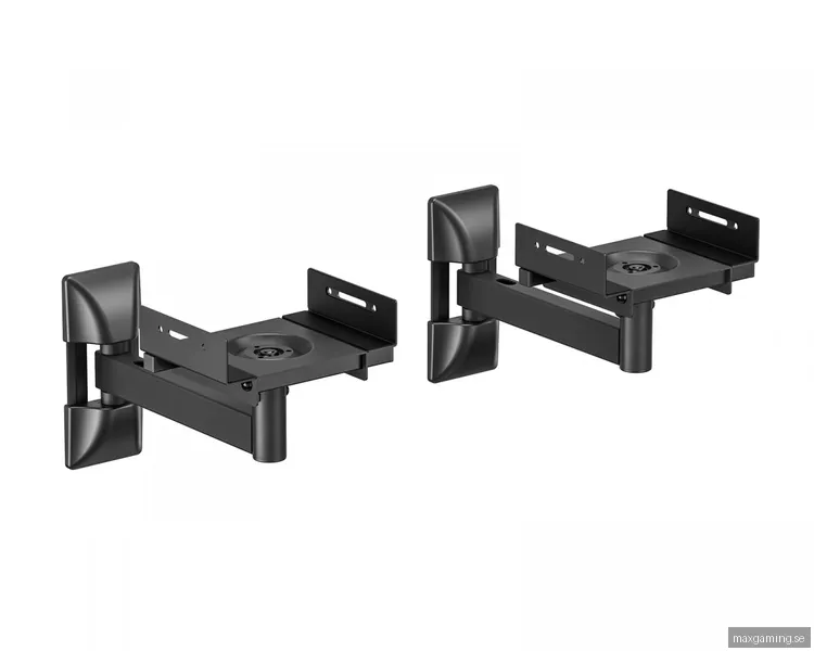 MaxMount Högtalare Väggfäste - Svart