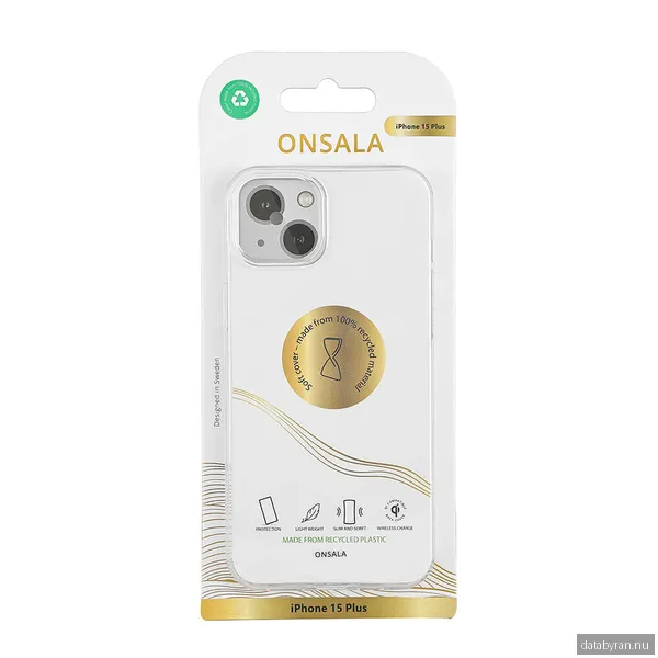 ONSALA Phone Case TPU Transparent - iPhone 15 Plus
