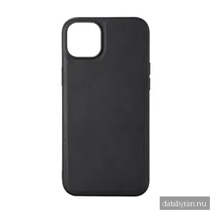 Buffalo Phone Case Leather Magseries Black - iPhone 15 Plus